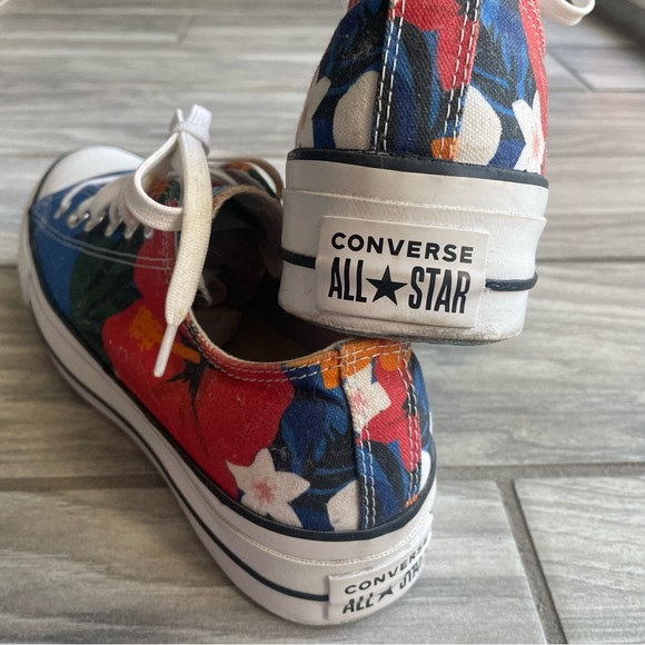 ❌SOLD❌Converse Tropical Lift Platform All Stars - Picture 6 of 9